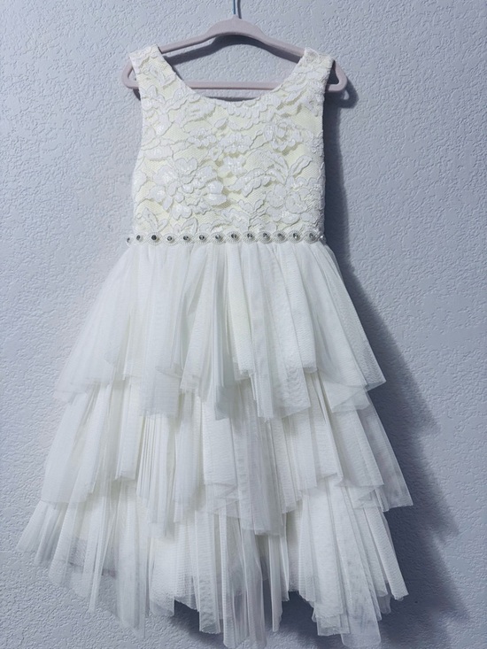 American Princess Other - American Princess Girl’s Lace and Tiered Tulle Party Dress. Size 6.